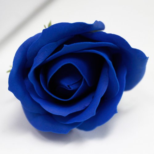 DIY Seifenblumen mit. Rose königsblau