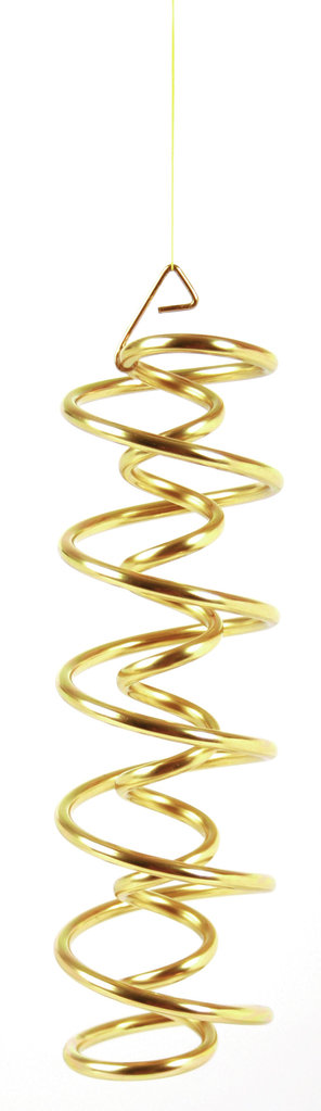 DNS Spirale Messing 17 cm hoch