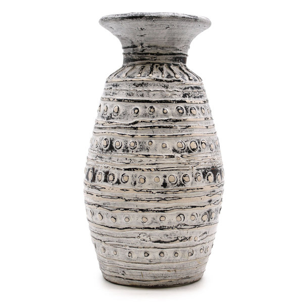 Klassisch geformte Vase Creme