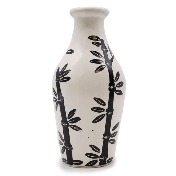 Bambusmotiv geformte Vase Natürlich