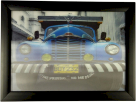Ikonisches 3D-Bild Cuban Truck