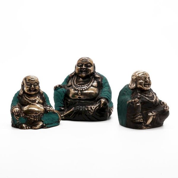 Glückliche Buddhas 3er Set